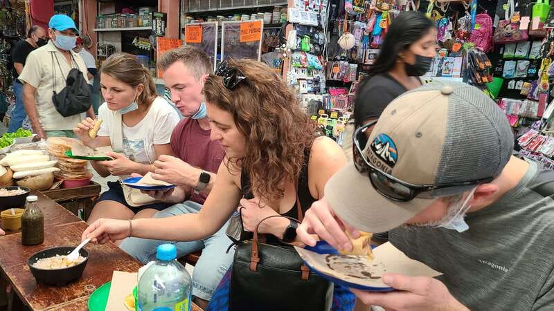 Street Food Walking Tour in Merida - Walking five minutes to Pola Gelato Shop