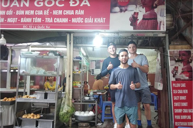 Street Foods Hanoi Kim Tours Vietnam - Local beer and Vietnamese egg coffee