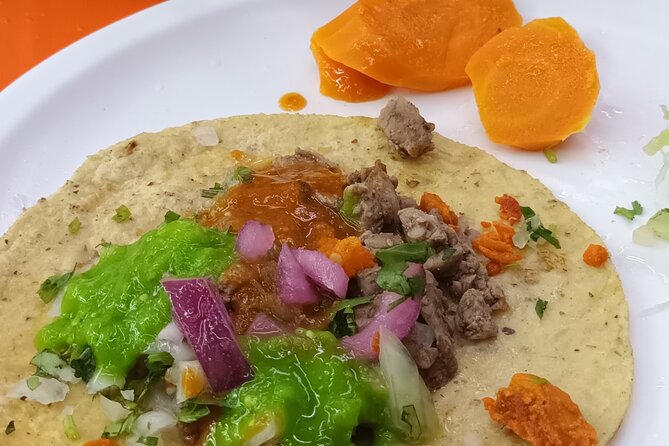 Taco Tour in Oaxaca : delicious street food by bike - Stop 3: Los Arquitos de Xochimilco