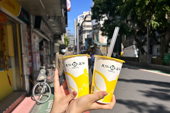Taipei Hidden Eats, Market & Street Food Tour with 8+ Tastings - Bubble tea and the final tofu pudding