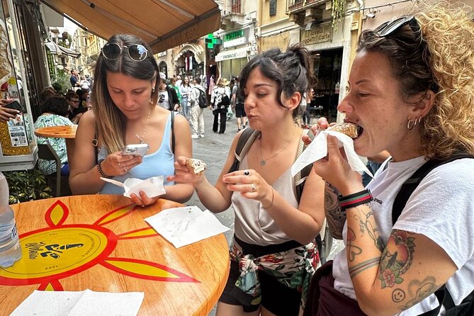 Taormina: Sicilian Street Food & Wine Tour by Do Eat Better - A Sicilian meal that moves through Taormina