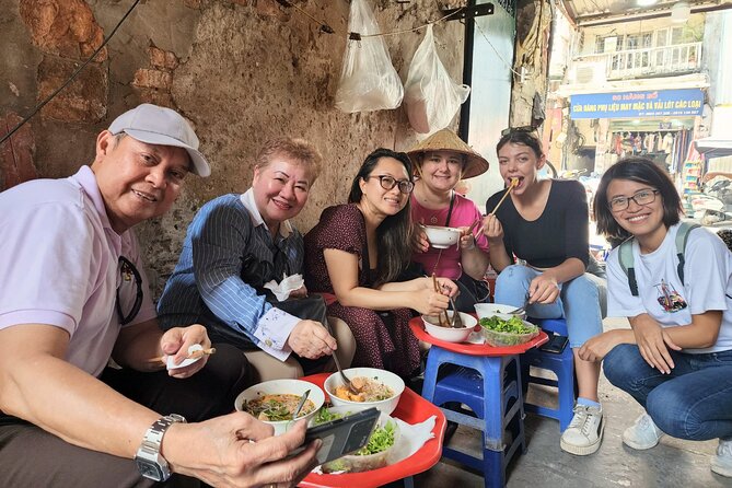 TASTE OF HANOI - walking street food adventure - Noodle soup on Hàng Lược