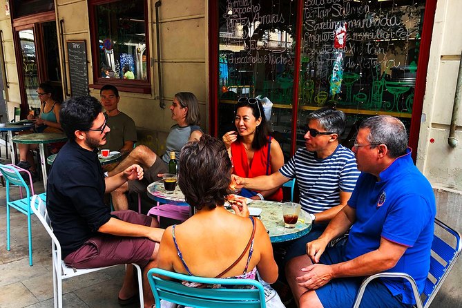 Tasty Barcelona Street Food Tour With Local Market Visit - Roman columns and cheesecake at Santa Clara