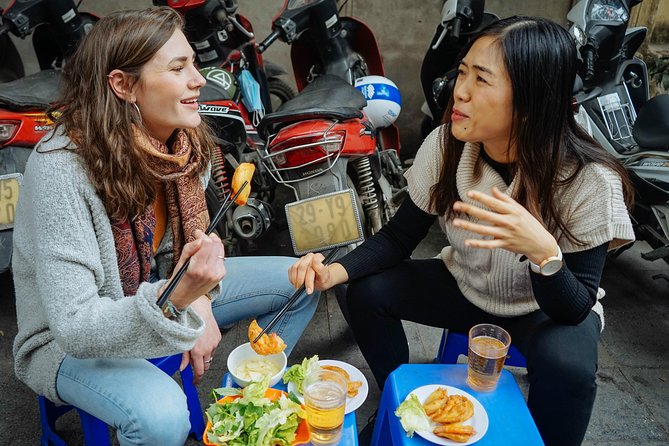 The 10 Tastings of Hanoi With Locals: Private Street Food Tour - French architecture and a local meeting place