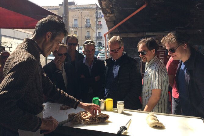 The Original Catania Street Food and Market Tour by Streaty - Arancini and the Sicilian approach to street food