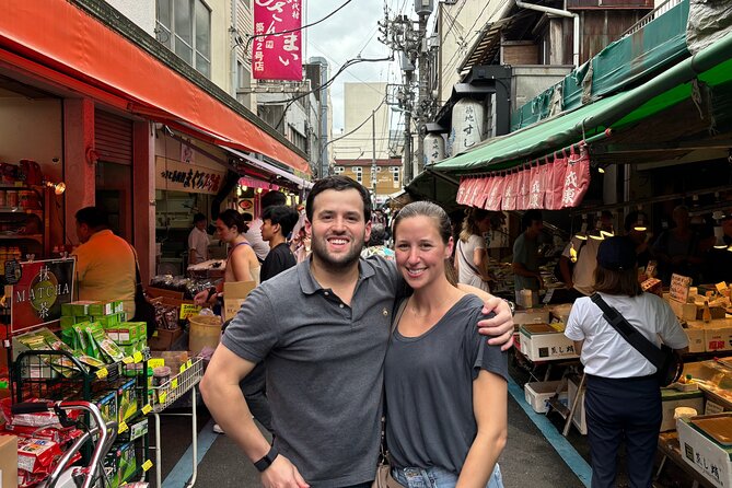 Tokyo: Private Tsukiji Fish Market Tour with 3 Food Stops - Hongwanji Temple’s unusual architecture