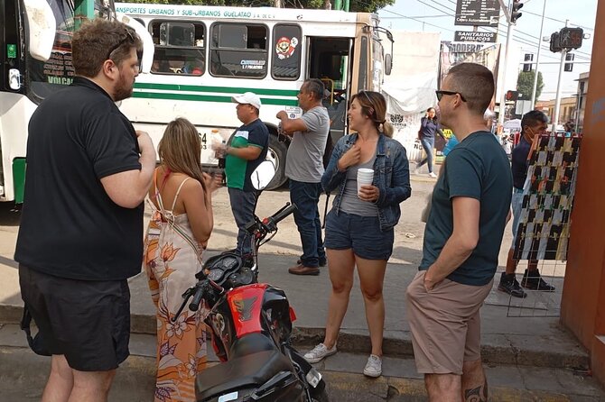 Tour of the Oaxaca Food Market - Quesadillas, mole empanadas, and egg with hoja santa