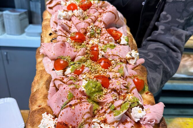 Trastevere Rome Street Food Tour, Small Group - San Cosimato, porchetta, and the norcineria