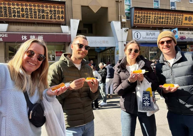 Tsukiji Fish Market: Street Food & Culture Walking Tour - Tsukiji in six useful points