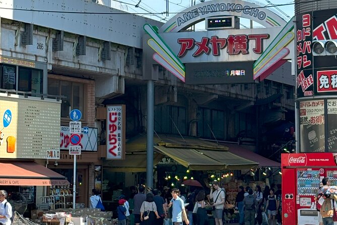 Ueno Park and Ameyoko Street Food Market Half Day Walking Tour - Shinobazu Pond and Bentendo Shrine