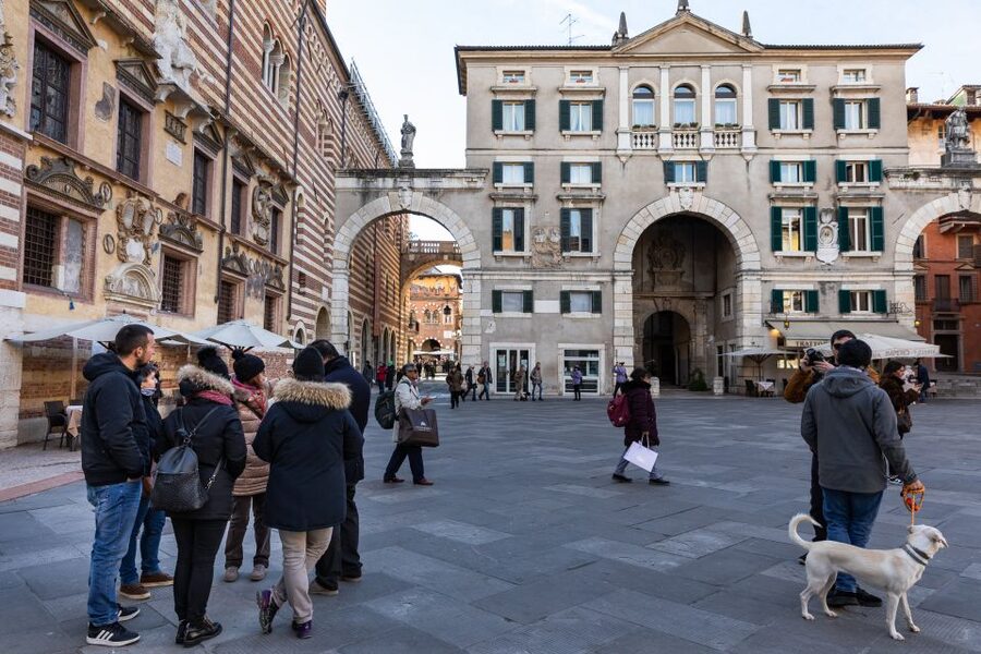 Verona: City Highlights & Street Food Walking Tour - Pizza in front of the Arena