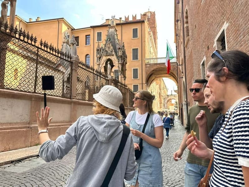Verona: Street Food Tour and City Guided Sightseeing - Starting beside the Arena di Verona