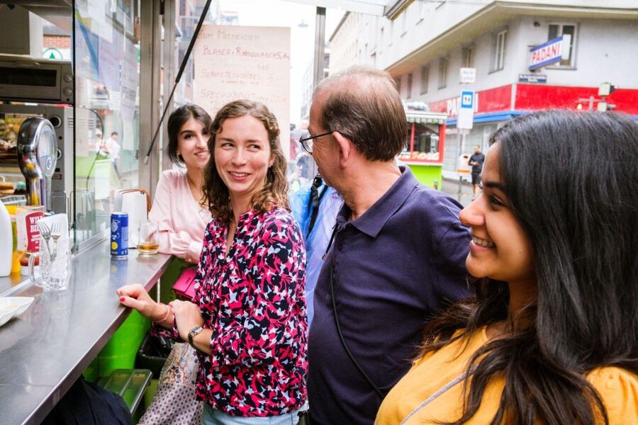 Vienna Food Tour: Dishes, Wine, Street Food & Culture - The first bites: strudel, coffee, and a Viennese snack
